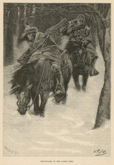 Voyager dans le temps ancien - Howard Pyle